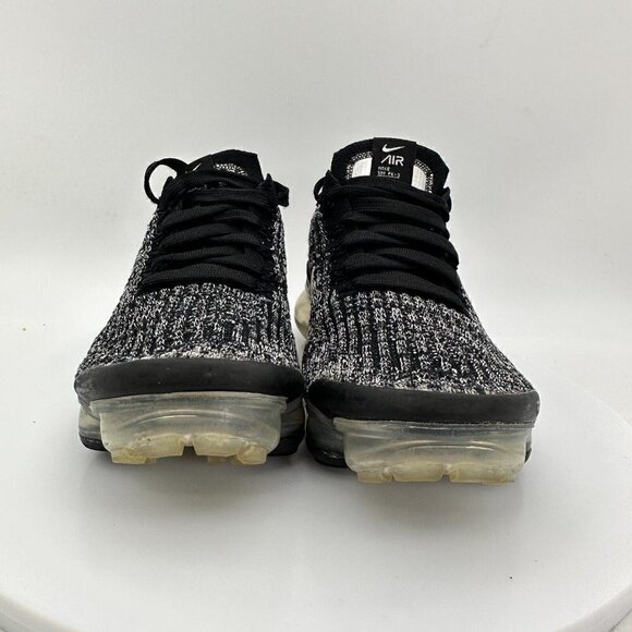 Nike Air VaporMax Flyknit 3 Oreo Black White Women Shoes AJ6910-001 Size 5 - Picture 2 of 13